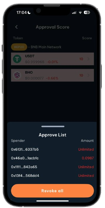 screen approval